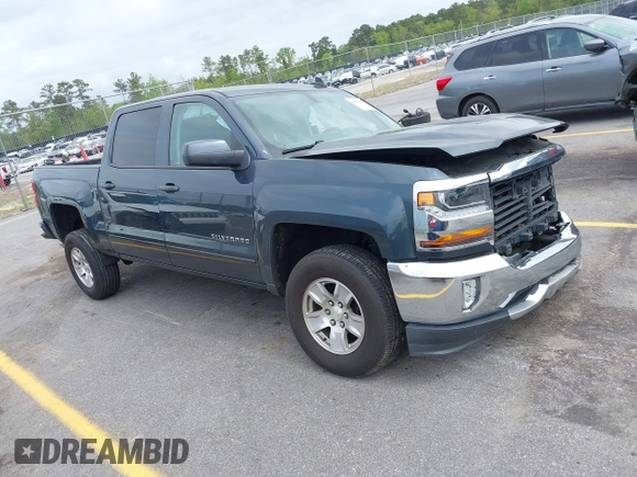 2017 Chevrolet Silverado 1500 LT with VIN 3GCPCREC9HG277153, listed as a IAAI auction lot 41948045 with 126,373 mi miles. Bid and sale history available at carsss.com. Image 1.