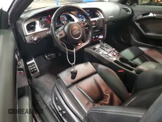 2017 Audi S5 Premium Plus with VIN WAUC4AFR1HA000525, listed as a Copart auction lot 84597154 with 47,042 mi miles and Salvage Title. Bid and sale history available at carsss.com. Image 8.