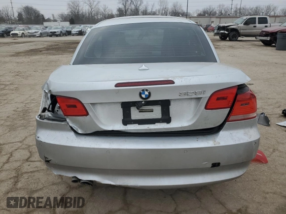 2008 BMW 3 Series 328i with VIN WBAWR33548P153165, listed as a Copart auction lot 44899565 with 58,874 mi miles and Salvage Title. Bid and sale history available at carsss.com. Image 6.