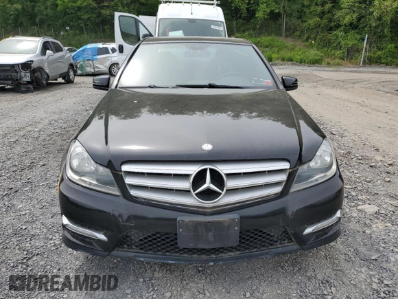 2012 Mercedes-Benz C 300 Sport with VIN WDDGF8BB2CR211054, listed as a Copart auction lot 58264875 with 131,478 mi miles and Clean title. Bid and sale history available at DreamBid. Image 5.