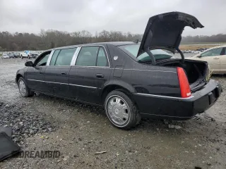 2011 Cadillac DTS Professional Limousine z VIN 1GE9K9C62BU550437, wystawiony jako Copart lot #48494345 z przebiegiem 43 746 mil mil oraz Szkoda całkowita • Salvage title. Historia ofert i sprzedaży dostępna na DreamBid. Obrazek 2.