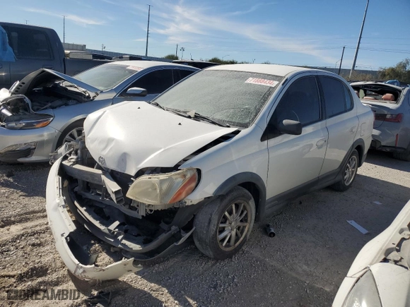2001 Toyota ECHO with VIN JTDBT123510177335, listed as a Copart auction lot 71888434 with 0 mi miles and Non Repairable. Bid and sale history available at carsss.com. Image 1.
