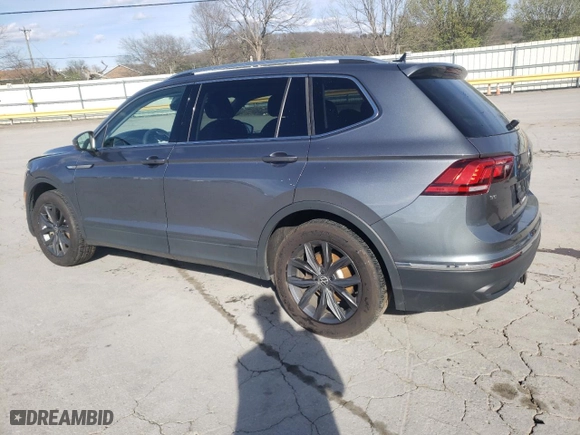 2022 Volkswagen Tiguan SE with VIN 3VV3B7AX3NM031504, listed as a Copart auction lot 50329825 with 41,856 mi miles and Salvage Title. Bid and sale history available at carsss.com. Image 2.