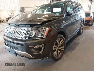 2020 Ford Expedition Max Platinum with VIN 1FMJK1MT1LEA64253, listed as a IAAI auction lot 42204905 with 66,750 mi miles and . Bid and sale history available at DreamBid. Image 6.
