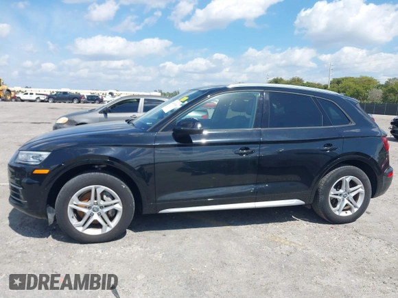 2018 Audi Q5 Premium with VIN WA1ANAFY6J2087928, listed as a IAAI auction lot 41695184 with 65,588 mi miles. Bid and sale history available at carsss.com. Image 14.