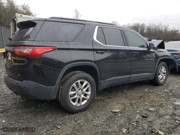 2021 Chevrolet Traverse LT Leather with VIN 1GNERHKW1MJ165316, listed as a Copart auction lot 44176185 with 89,211 mi miles and Salvage Title. Bid and sale history available at carsss.com. Image 3.