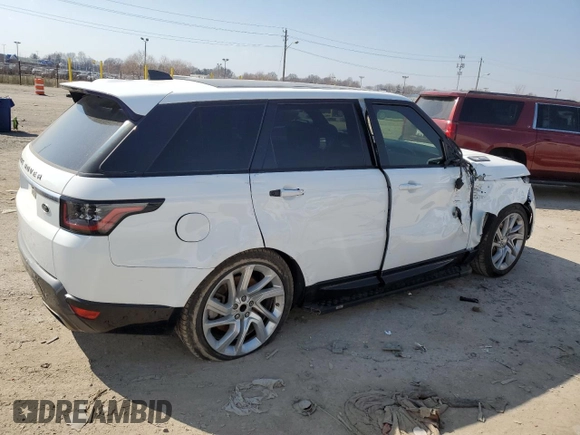 2018 Land Rover Range Rover Sport with VIN SALWR2RE1JA199185, listed as a Copart auction lot 48018285 with 150,106 mi miles and Salvage Title. Bid and sale history available at carsss.com. Image 3.