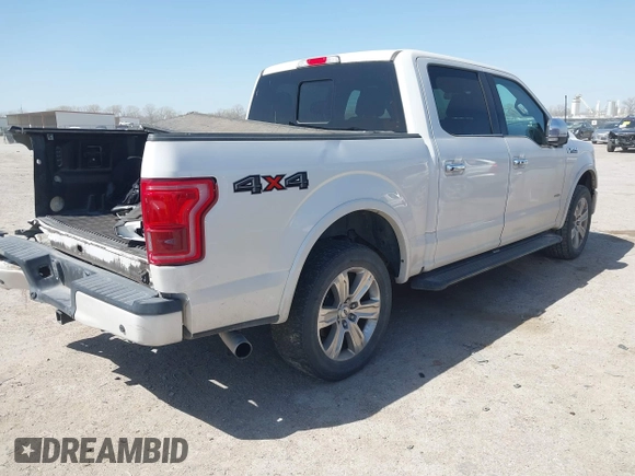 2016 Ford F-150 XLT with VIN 1FTEW1EG4GFD03452, listed as a IAAI auction lot 41844757 with 97,844 mi miles and . Bid and sale history available at DreamBid. Image 4.
