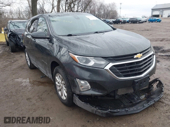 2020 Chevrolet Equinox LT with VIN 2GNAXUEV9L6229579, listed as a IAAI auction lot 41512031 with 96,446 mi miles and . Bid and sale history available at DreamBid. Image 1.