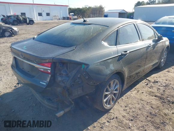 2017 Ford Fusion SE with VIN 3FA6P0HD9HR249735, listed as a IAAI auction lot 41883951 with 146,321 mi miles. Bid and sale history available at carsss.com. Image 4.