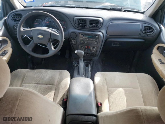 2005 Chevrolet TrailBlazer LS with VIN 1GNES16SX56157819, listed as a Copart auction lot 47137885 with 223,774 mi miles and Salvage Title. Bid and sale history available at carsss.com. Image 8.