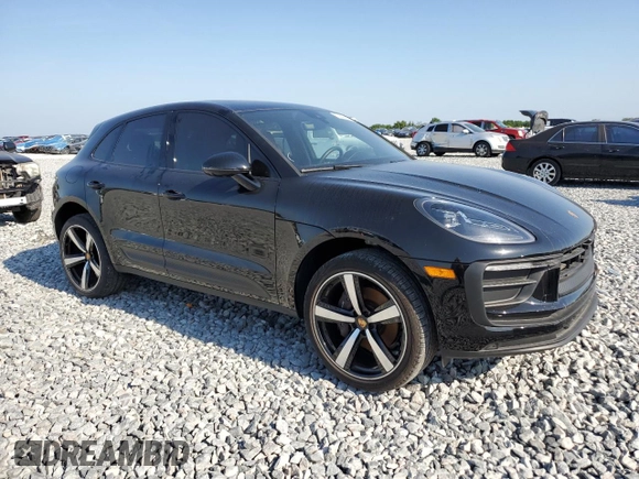 2023 Porsche Macan with VIN WP1AA2A55PLB13358, listed as a Copart auction lot 53840845 with 6,544 mi miles and Salvage Title. Bid and sale history available at carsss.com. Image 4.