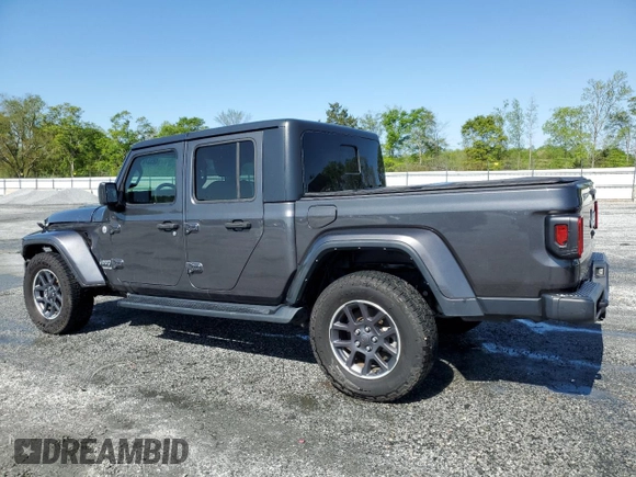 2021 Jeep Gladiator Overland с VIN 1C6HJTFG0ML574762, выставлен на аукционе Copart как лот 48537015 с пробегом 32 283 миль миль и Списание • Salvage title. История ставок и продаж доступна на DreamBid. Изображение 2.