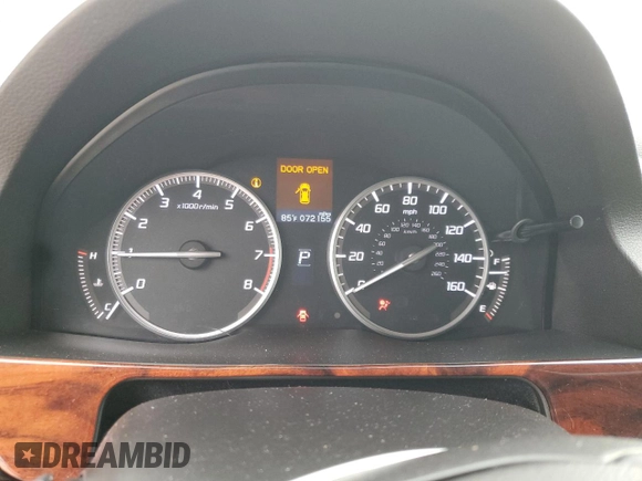 2014 Acura RDX with VIN 5J8TB3H36EL005590, listed as a Copart auction lot 77396854 with 72,155 mi miles and Salvage title. Bid and sale history available at DreamBid. Image 9.