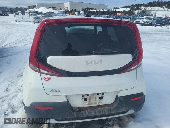 2022 Kia Soul EX with VIN KNDJ33AU2N7173869, listed as a Copart auction lot 42725485 with 80,210 mi miles and Salvage Title. Bid and sale history available at carsss.com. Image 6.