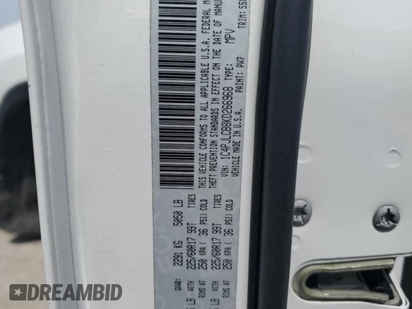 2019 Jeep Cherokee Latitude with VIN 1C4PJLCB8KD266968, listed as a Copart auction lot 48789524 with 85,341 mi miles and Salvage Title. Bid and sale history available at DreamBid. Image 15.
