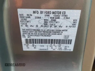 2007 Ford Escape XLS with VIN 1FMCU02Z77KA83627, listed as a Copart auction lot 69670074 with 64,058 mi miles and Salvage Title. Bid and sale history available at carsss.com. Image 12.