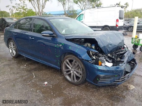 2018 Volkswagen Passat 2.0T S with VIN 1VWAA7A30JC021740, listed as a IAAI auction lot 41887035 with 65,227 mi miles. Bid and sale history available at carsss.com. Image 1.