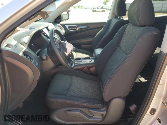 2019 Nissan Pathfinder S with VIN 5N1DR2MN0KC650274, listed as a Copart auction lot 54166005 with 96,956 mi miles and Salvage Title. Bid and sale history available at DreamBid. Image 7.