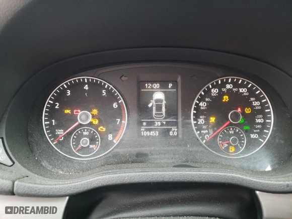 2015 Volkswagen Passat 1.8T Sport with VIN 1VWBT7A33FC119084, listed as a Copart auction lot 81329114 with 109,453 mi miles and Clean Title. Bid and sale history available at carsss.com. Image 9.