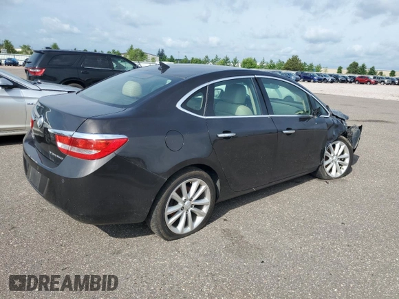 2013 Buick Verano Group with VIN 1G4PS5SK5D4158722, listed as a Copart auction lot 65623955 with 110,374 mi miles and Salvage title. Bid and sale history available at DreamBid. Image 3.
