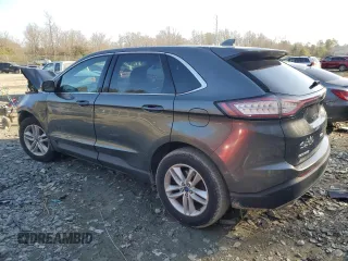 2018 Ford Edge SEL with VIN 2FMPK3J93JBB85079, listed as a Copart auction lot 48472715 with 105,124 mi miles and Salvage Title. Bid and sale history available at carsss.com. Image 2.