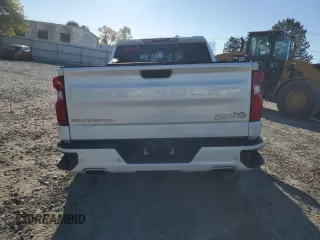 2020 Chevrolet Silverado 1500 High Country with VIN 3GCUYHED7LG377090, listed as a Copart auction lot 77527534 with 57,548 mi miles and Non Repairable. Bid and sale history available at carsss.com. Image 6.