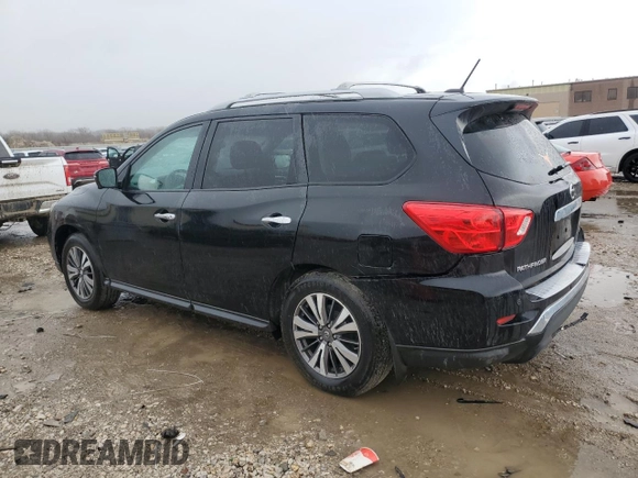 2017 Nissan Pathfinder S with VIN 5N1DR2MN0HC611967, listed as a Copart auction lot 47572445 with 145,249 mi miles and Salvage Title. Bid and sale history available at DreamBid. Image 2.