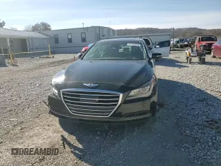 2015 Hyundai Genesis 3.8L with VIN KMHGN4JE9FU015398, listed as a Copart auction lot 47484215 with 124,873 mi miles and Clean Title. Bid and sale history available at carsss.com. Image 11.