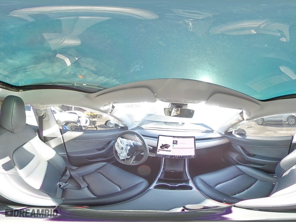 2018 Tesla Model 3 Long Range Battery with VIN 5YJ3E1EA9JF176389, listed as a Copart auction lot 48785925 with 43,812 mi miles and Salvage Title. Bid and sale history available at carsss.com. Image 12.