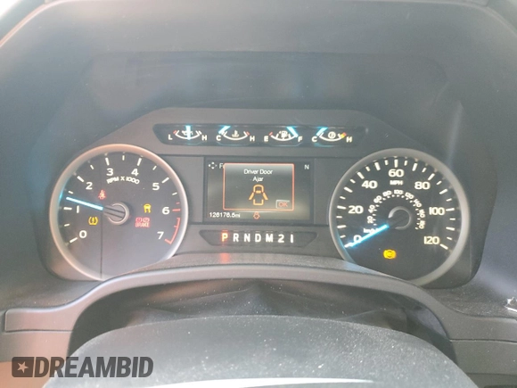 2017 Ford F-150 XL with VIN 1FTEW1EF3HFB62821, listed as a Copart auction lot 49506135 with 126,176 mi miles and Salvage Title. Bid and sale history available at carsss.com. Image 9.