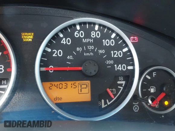 2005 Nissan Xterra S with VIN 5N1AN08W45C640048, listed as a IAAI auction lot 41897729 with 240,315 mi miles and . Bid and sale history available at DreamBid. Image 15.