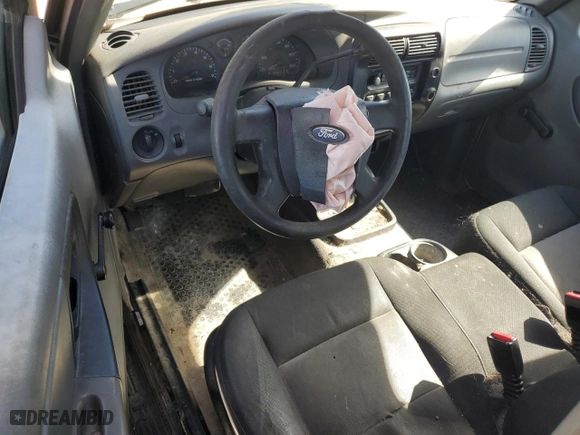2010 Ford Ranger XL with VIN 1FTKR1ED1APA22906, listed as a Copart auction lot 47309295 with 0 mi miles and Salvage Title. Bid and sale history available at carsss.com. Image 8.