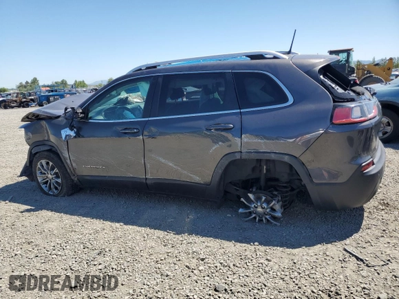 2020 Jeep Cherokee Latitude Plus z VIN 1C4PJLLBXLD519788, wystawiony jako Copart lot #58859745 z przebiegiem 52 131 mil mil oraz Szkoda całkowita • Salvage title. Historia ofert i sprzedaży dostępna na DreamBid. Obrazek 2.