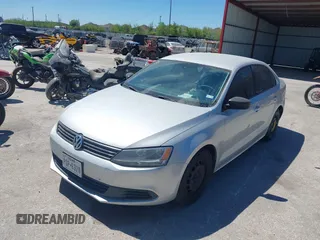 2012 Volkswagen Jetta S with VIN 3VW2K7AJ6CM350492, listed as a IAAI auction lot 41736680 with 160,790 mi miles and . Bid and sale history available at DreamBid. Image 2.