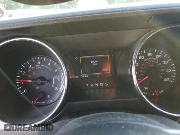 2016 Ford Mustang EcoBoost with VIN 1FA6P8TH7G5259593, listed as a Copart auction lot 54096155 with 71,739 mi miles and Salvage Title. Bid and sale history available at DreamBid. Image 9.