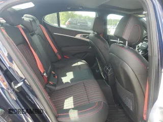 2023 Genesis G70 2.0T with VIN KMTG34TA8PU127827, listed as a Copart auction lot 59662305 with 6,310 mi miles and Salvage title. Bid and sale history available at DreamBid. Image 10.