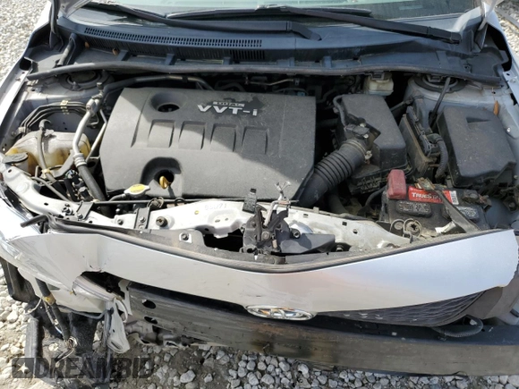 2010 Toyota Corolla with VIN 2T1BU4EE7AC500172, listed as a Copart auction lot 51358495 with 173,050 mi miles and Salvage Title. Bid and sale history available at carsss.com. Image 11.