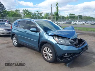 2013 Honda CR-V EX-L z VIN 5J6RM4H77DL073451, wystawiony jako IAAI lot #42343597 z przebiegiem 90 999 mil mil oraz . Historia ofert i sprzedaży dostępna na DreamBid. Obrazek 1.
