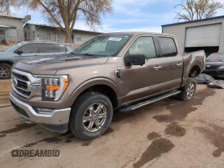 2021 Ford F-150 XL with VIN 1FTFW1E83MFC80304, listed as a Copart auction lot 51306395 with 46,446 mi miles and Salvage Title. Bid and sale history available at carsss.com. Image 1.