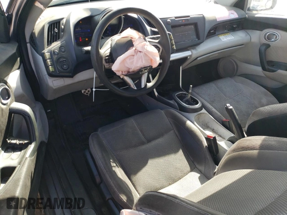 2012 Honda CR-Z with VIN JHMZF1C43CS000138, listed as a Copart auction lot 81556204 with 162,160 mi miles and Salvage Title. Bid and sale history available at carsss.com. Image 8.