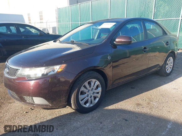 2011 Kia Forte EX with VIN KNAFU4A29B5361400, listed as a IAAI auction lot 41951264 with 131,177 mi miles. Bid and sale history available at carsss.com. Image 2.