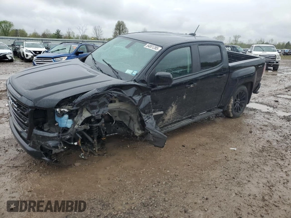 2022 GMC Canyon 4WD Elevation с VIN 1GTG6CEN4N1142937, выставлен на аукционе Copart как лот 54851285 с пробегом 46 935 миль миль и Списание • Salvage title. История ставок и продаж доступна на DreamBid. Изображение 1.