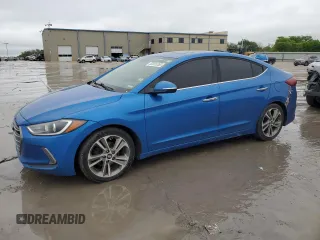 2017 Hyundai Elantra Limited with VIN 5NPD84LFXHH115902, listed as a Copart auction lot 52031265 with 206,320 mi miles and Clean Title. Bid and sale history available at DreamBid. Image 1.