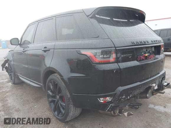 2021 Land Rover Range Rover Sport HST with VIN SALWS2RU4MA765128, listed as a IAAI auction lot 41450592 with 25,434 mi miles and . Bid and sale history available at DreamBid. Image 3.