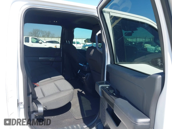 2023 Ford F-150 XL with VIN 1FTEW1EP3PFD33042, listed as a IAAI auction lot 41775430 with 23,045 mi miles. Bid and sale history available at carsss.com. Image 8.