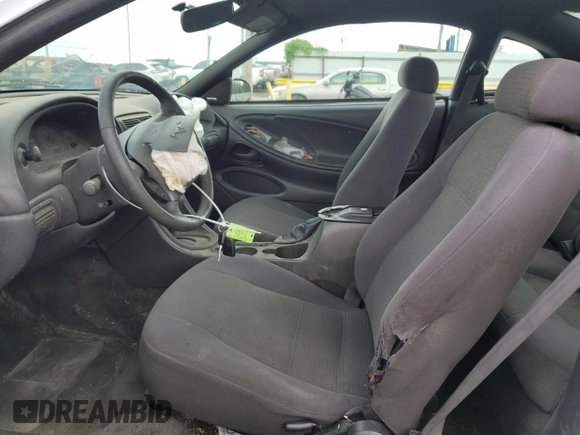2002 Ford Mustang Standard with VIN 1FAFP40412F190297, listed as a Copart auction lot 61251985 with Not provided miles and Salvage title. Bid and sale history available at DreamBid. Image 7.