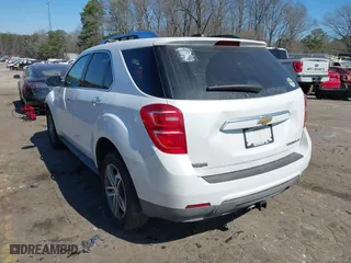 2016 Chevrolet Equinox LTZ with VIN 2GNALDEKXG6277406, listed as a IAAI auction lot 41710843 with 97,217 mi miles. Bid and sale history available at carsss.com. Image 3.