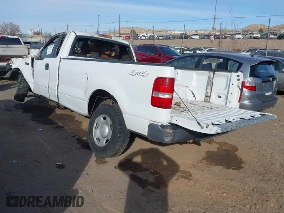 2007 Ford F-150 XL with VIN 1FTRF14W67NA73171, listed as a IAAI auction lot 41579282 with Not provided miles and . Bid and sale history available at DreamBid. Image 3.