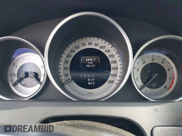 2014 Mercedes-Benz C 250 with VIN WDDGJ4HB9EG193441, listed as a IAAI auction lot 42059706 with 79,177 mi miles and . Bid and sale history available at DreamBid. Image 7.